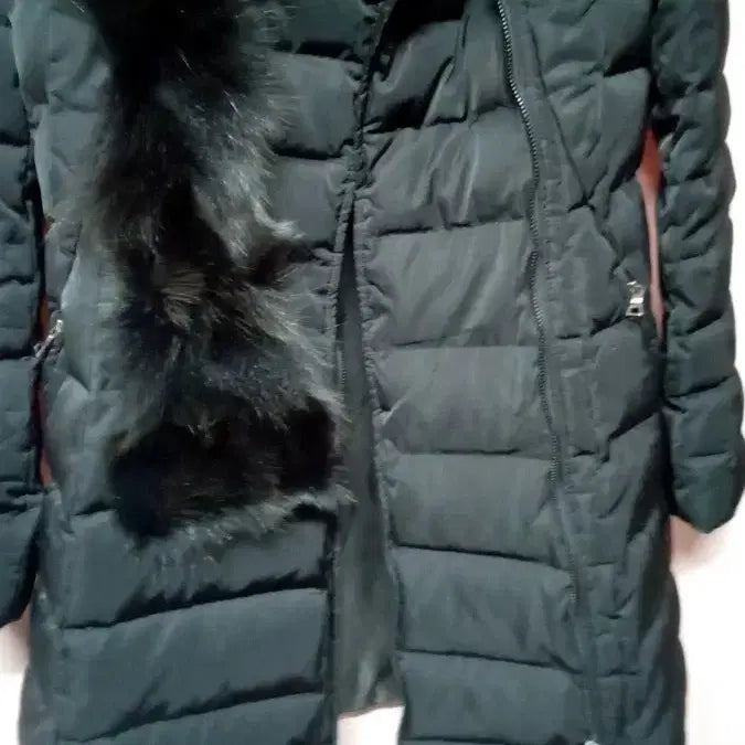 [BUNJANG] System Fox Fur Down Padded Jacket / 시스템 폭스퍼 다운패딩