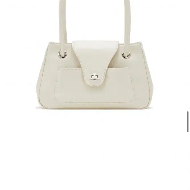 [BUNJANG] Apoa Paolong Handle Bag White / 아포아 파오롱 핸들백 화이트