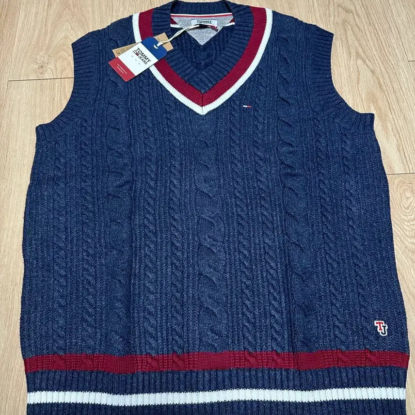 [BUNJANG] Tommy Hilfiger Navy Vest (Size M) / 정품) 타미진 조끼 네이비 M 새상품