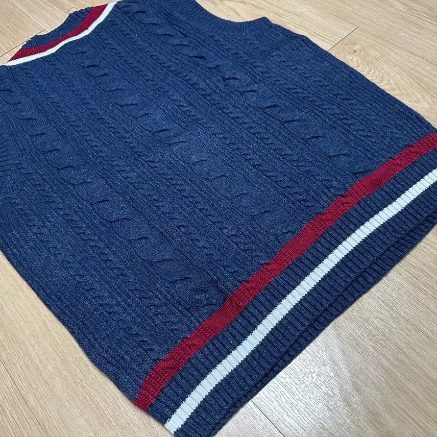 [BUNJANG] Tommy Hilfiger Navy Vest (Size M) / 정품) 타미진 조끼 네이비 M 새상품