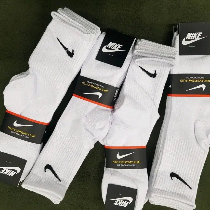 [BUNJANG] Nike Everyday Plus Socks White / 나이키 양말 흰색