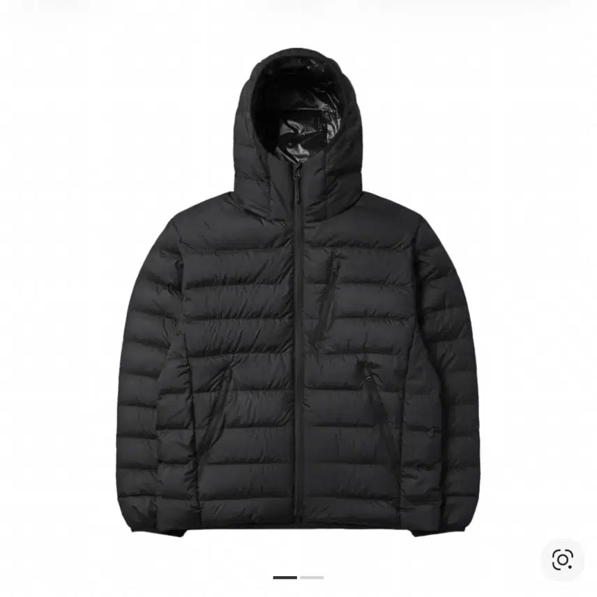 [BUNJANG] Musinsa Standard City Leisure Hooded Light Down Jacket Black M / (새상품) 무신사스탠다드 시티 레저 후드 라이트 다운 자켓 블랙 M