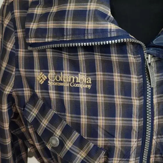 [BUNJANG] Columbia Check Pattern Jacket / 컬럼비아 체크 패턴  자켓