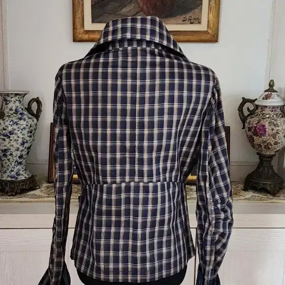 [BUNJANG] Columbia Check Pattern Jacket / 컬럼비아 체크 패턴  자켓