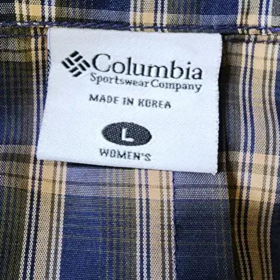 [BUNJANG] Columbia Check Pattern Jacket / 컬럼비아 체크 패턴  자켓