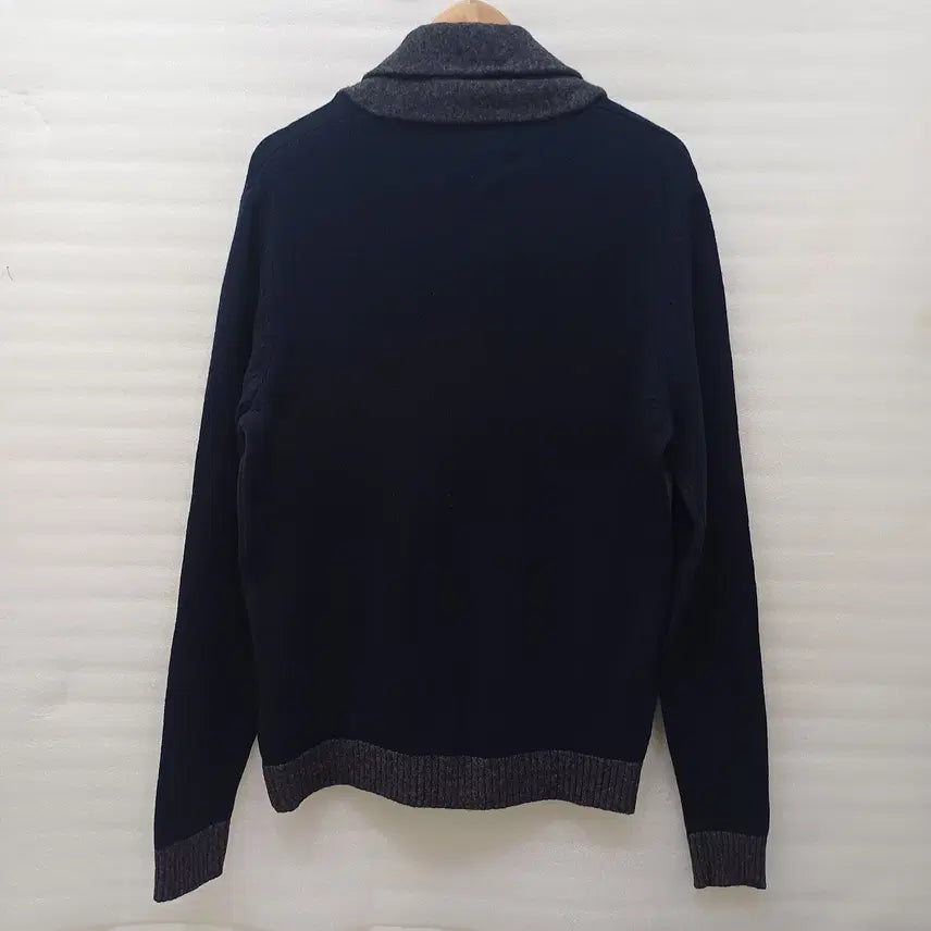 [BUNJANG] Men's Wool Knit Cardigan / 막스앤스펜서 숄카라 울 니트 가디건 남성 M 중간두께 사랑봉봉