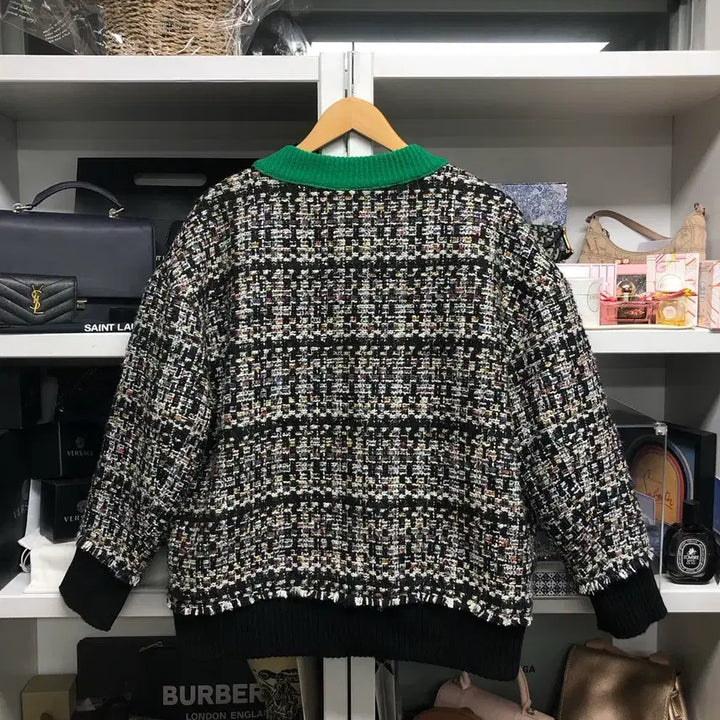 [BUNJANG] O2nd Tweed Quilted Jacket / [ 한섬 ] O2nd 오즈세컨 트위드 퀼팅 자켓