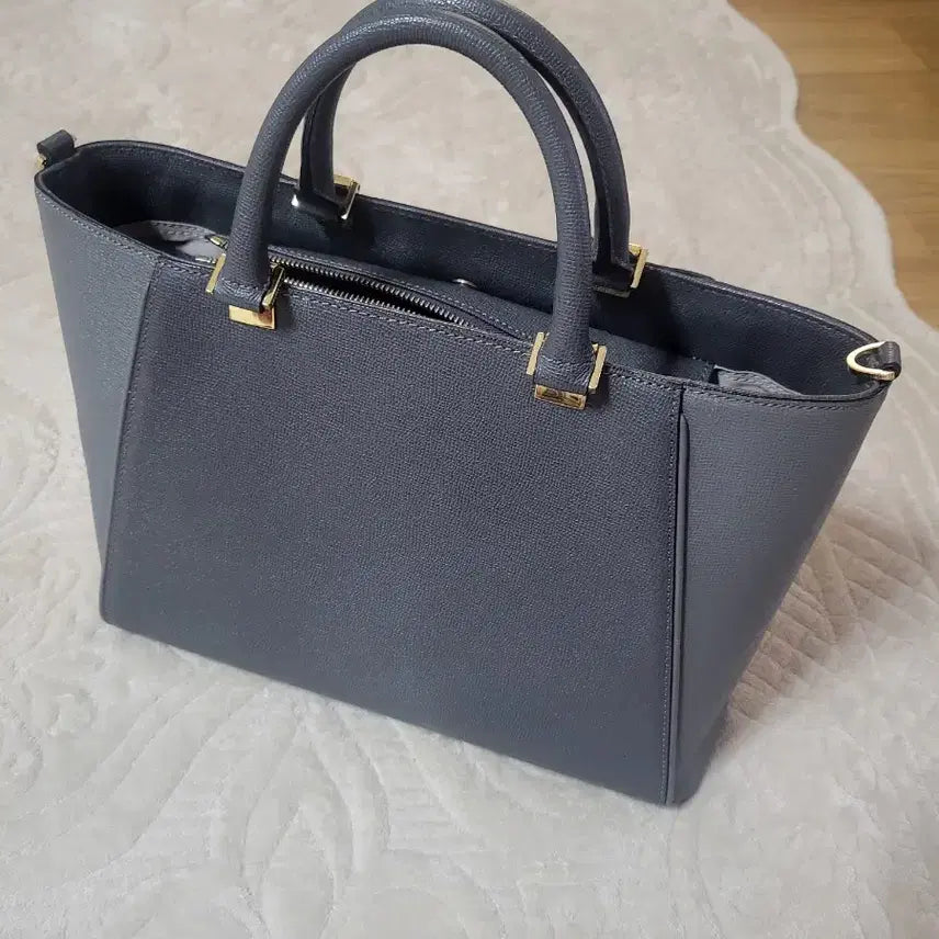 [BUNJANG] Double M Gray Tote Bag / 더블엠 토트백 그레이 여성 가방