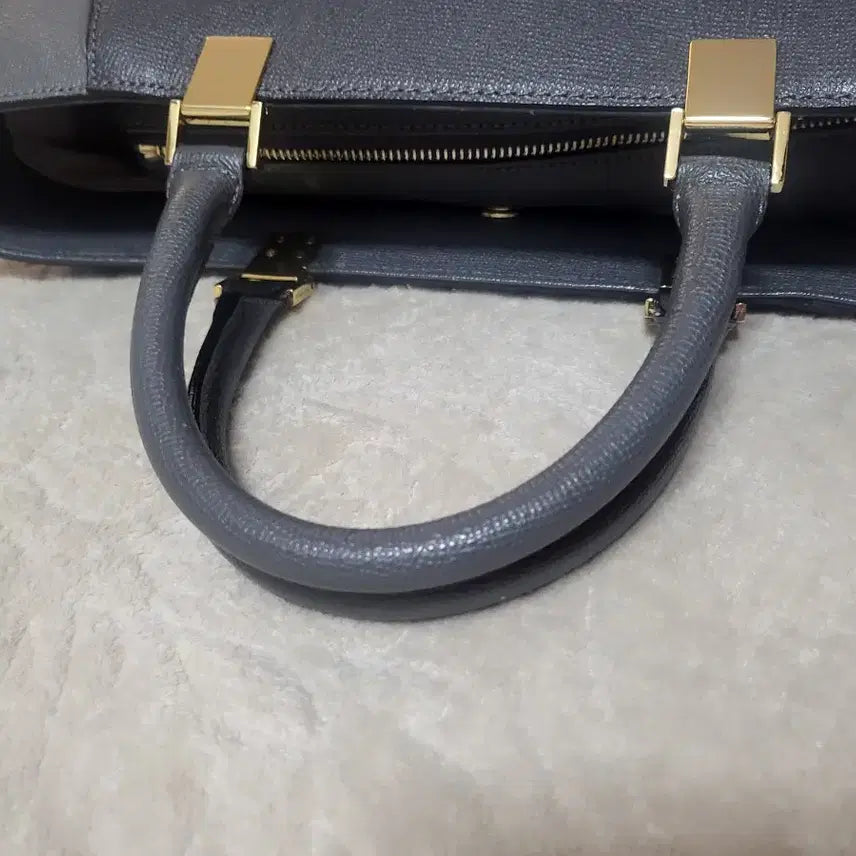 [BUNJANG] Double M Gray Tote Bag / 더블엠 토트백 그레이 여성 가방