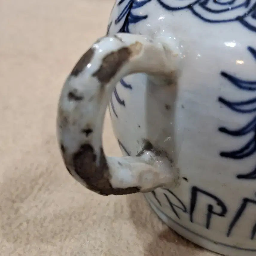 [BUNJANG] Blue and White Porcelain Teapot / 청화백자 주자