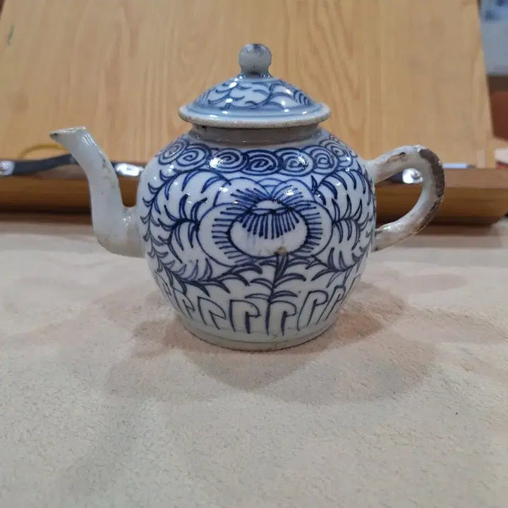 [BUNJANG] Blue and White Porcelain Teapot / 청화백자 주자