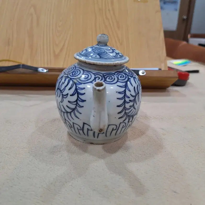 [BUNJANG] Blue and White Porcelain Teapot / 청화백자 주자