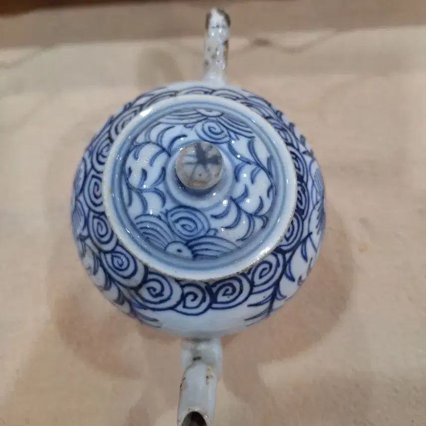[BUNJANG] Blue and White Porcelain Teapot / 청화백자 주자