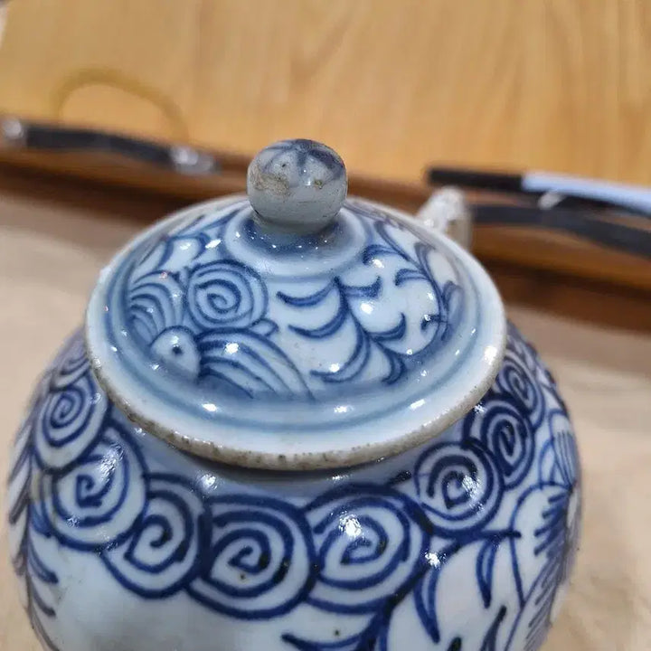 [BUNJANG] Blue and White Porcelain Teapot / 청화백자 주자