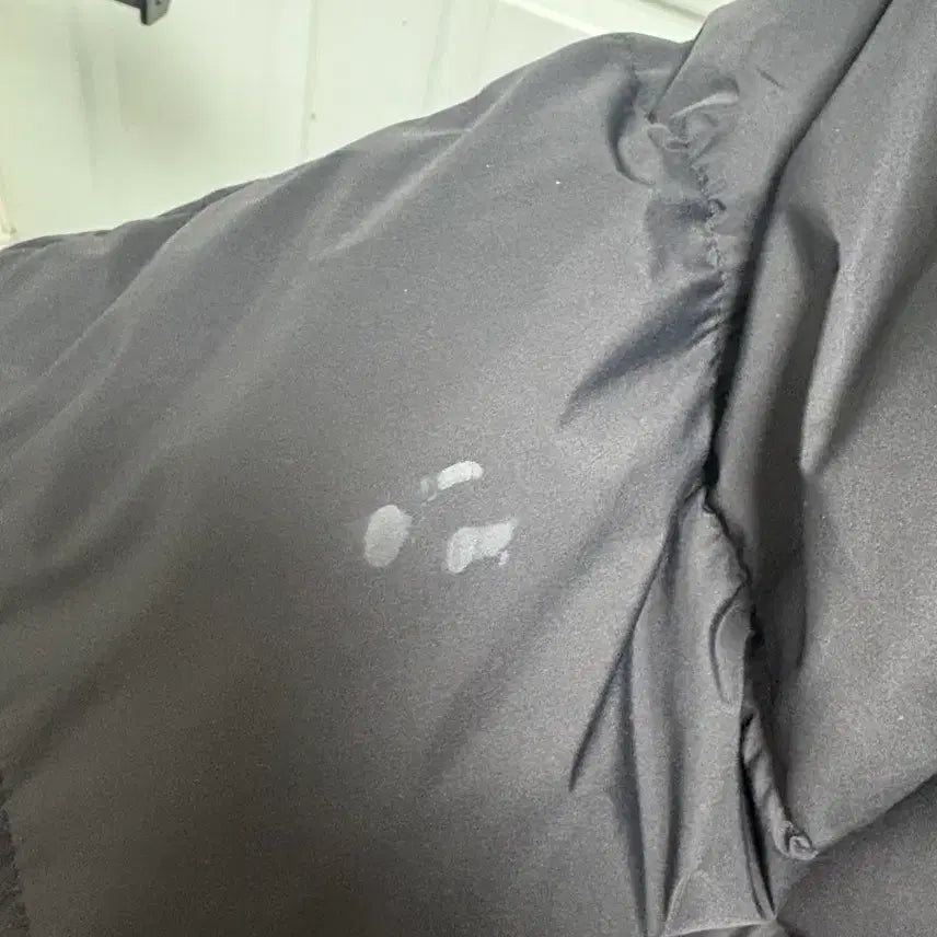 [BUNJANG] Spao Black Fur Collar Padding / 스파오 블랙 카라 퍼 패딩 s