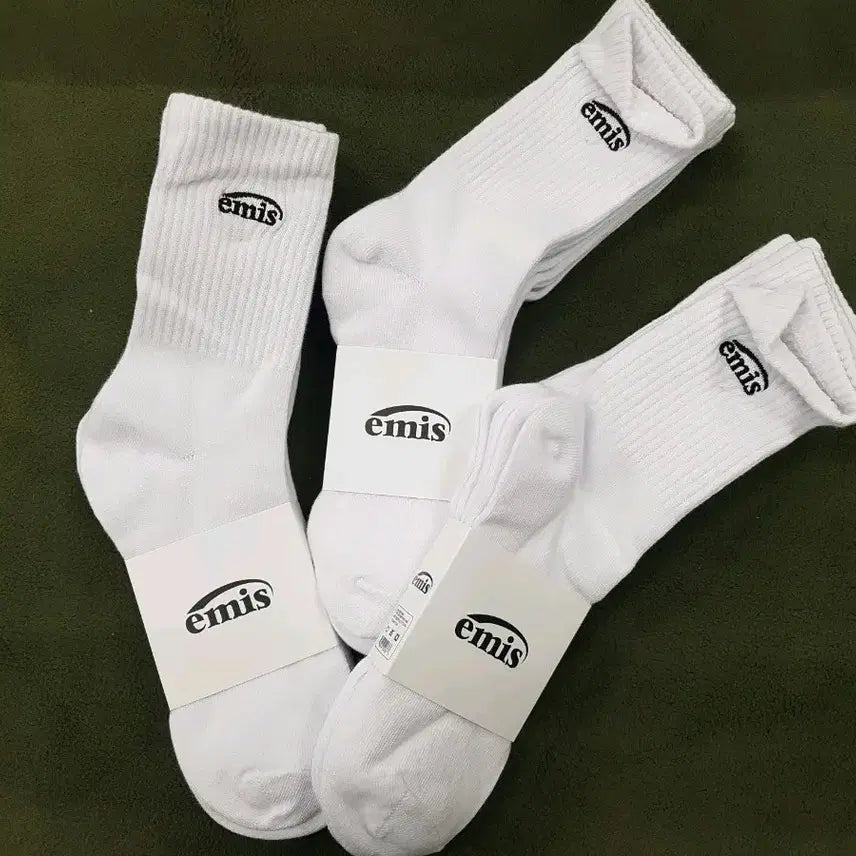 [BUNJANG] emis Socks / emis  흰색 양말