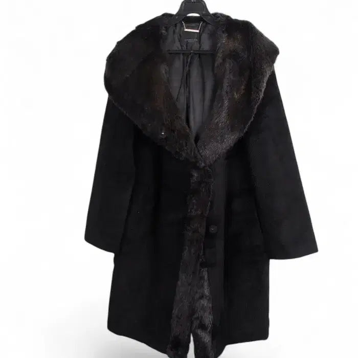 [BUNJANG] Cresson Rabbit Fur Coat / 여성55/ 크레송 토끼털 퍼 코트 8-21