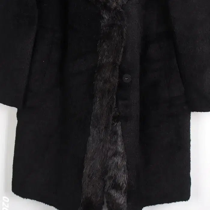 [BUNJANG] Cresson Rabbit Fur Coat / 여성55/ 크레송 토끼털 퍼 코트 8-21
