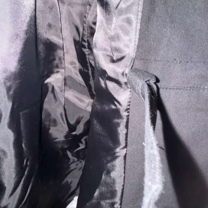 [BUNJANG] O!ZOC Trench Coat / 한섬 오즈세컨 블랙 트렌치 코트