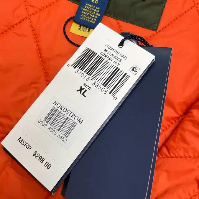 [BUNJANG] Polo Ralph Lauren Quilted Jacket Olive XL / 폴로 랄프로렌 퀼팅 퀼트 자켓 올리브 XL사이즈