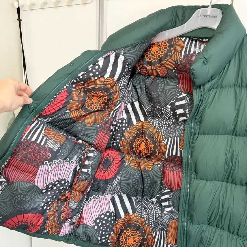 [BUNJANG] Uniqlo x Marimekko Ultra Light Down Jacket / 유니클로x마리메꼬 울트라 라이트 다운