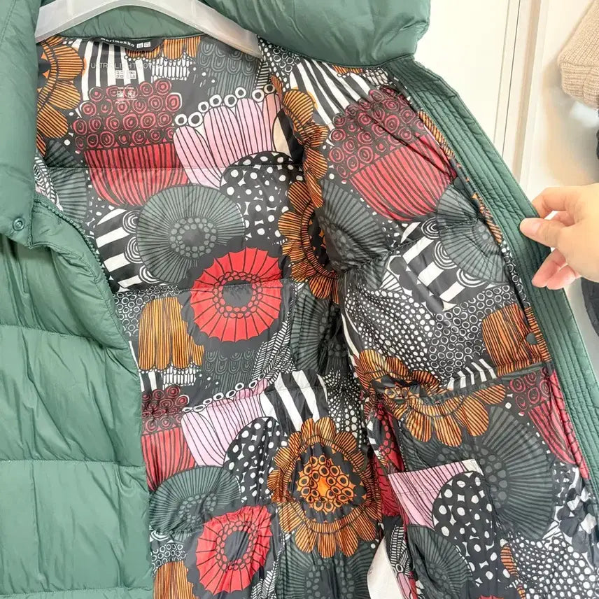 [BUNJANG] Uniqlo x Marimekko Ultra Light Down Jacket / 유니클로x마리메꼬 울트라 라이트 다운