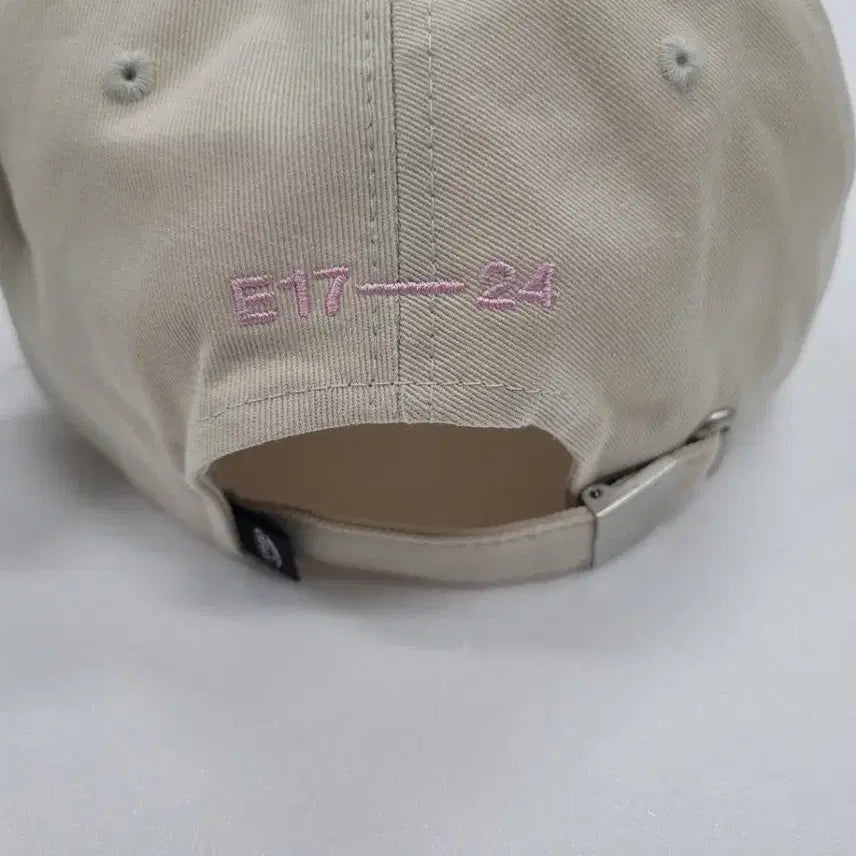 [BUNJANG] Emis Ball Cap Beige/Pink Hat / 이미스 볼캡 모자 베이지/핑크
