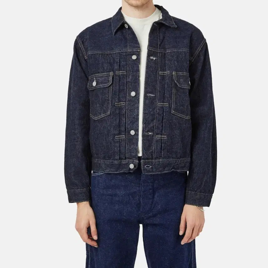 [BUNJANG] Orslow Type-2 Denim Jacket / 오어슬로우 2세대 트러커 데님 자켓