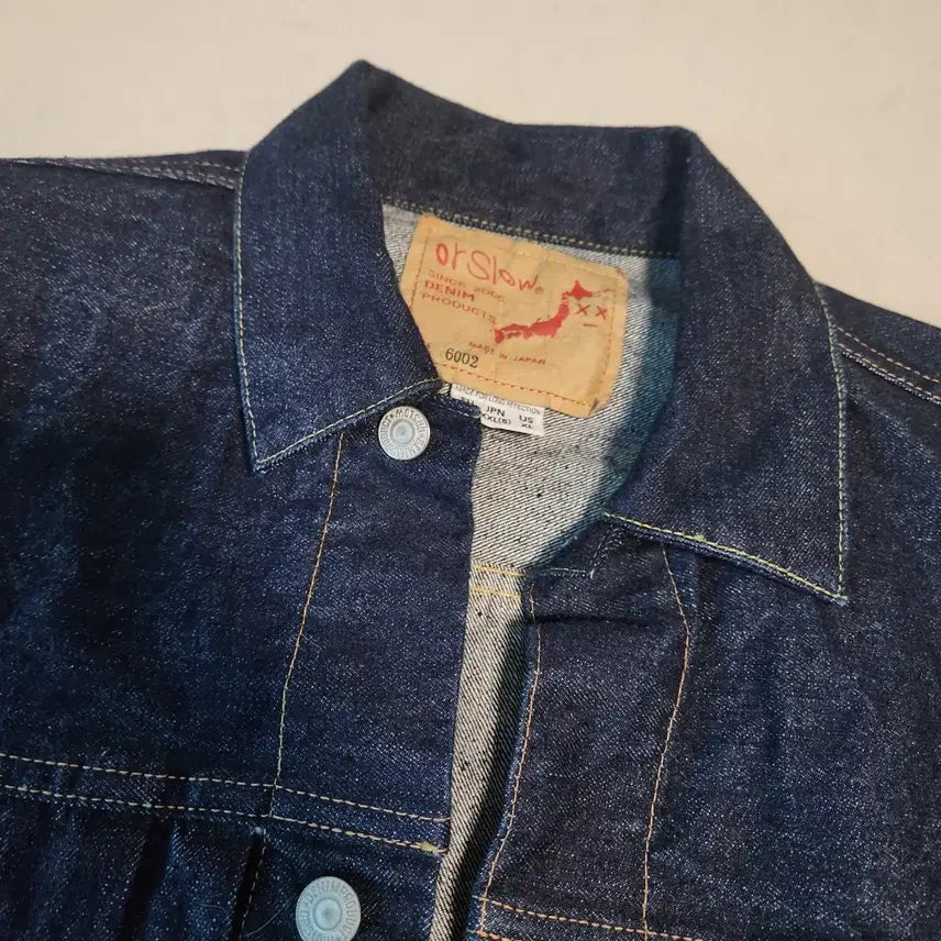 [BUNJANG] Orslow Type-2 Denim Jacket / 오어슬로우 2세대 트러커 데님 자켓