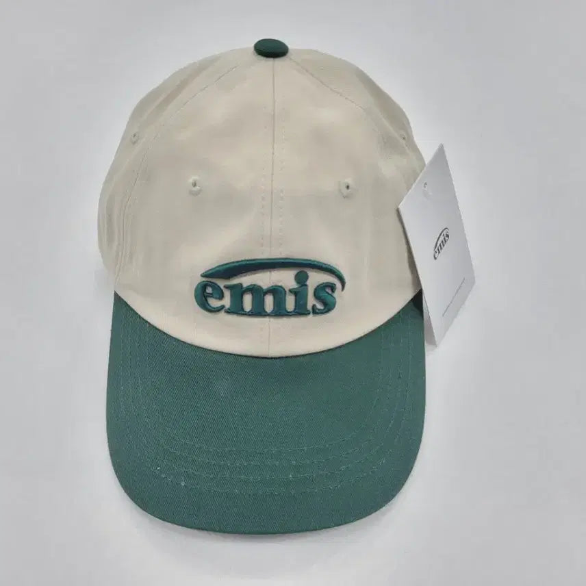 [BUNJANG] Emis Green Two-Tone Ball Cap / 이미스 볼캡 모자 그린투톤