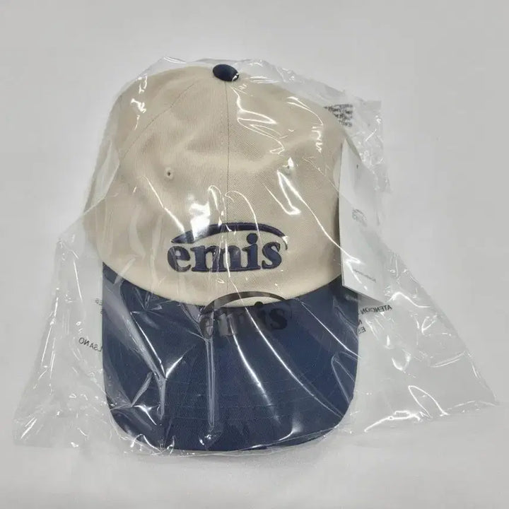 [BUNJANG] EMIS Two-tone Ball Cap Navy / 이미스 볼캡 모자 네이비투톤
