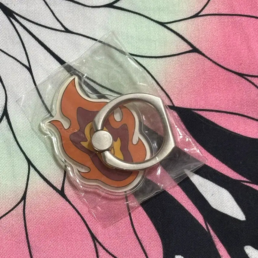 [BUNJANG] Demon Slayer Rengoku Smartphone Ring / 귀멸의 칼날 유포터블 렌고쿠 스마트폰 링