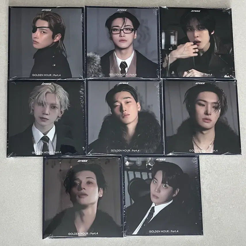 에이티즈 골든아워4 디지팩 8장 일괄