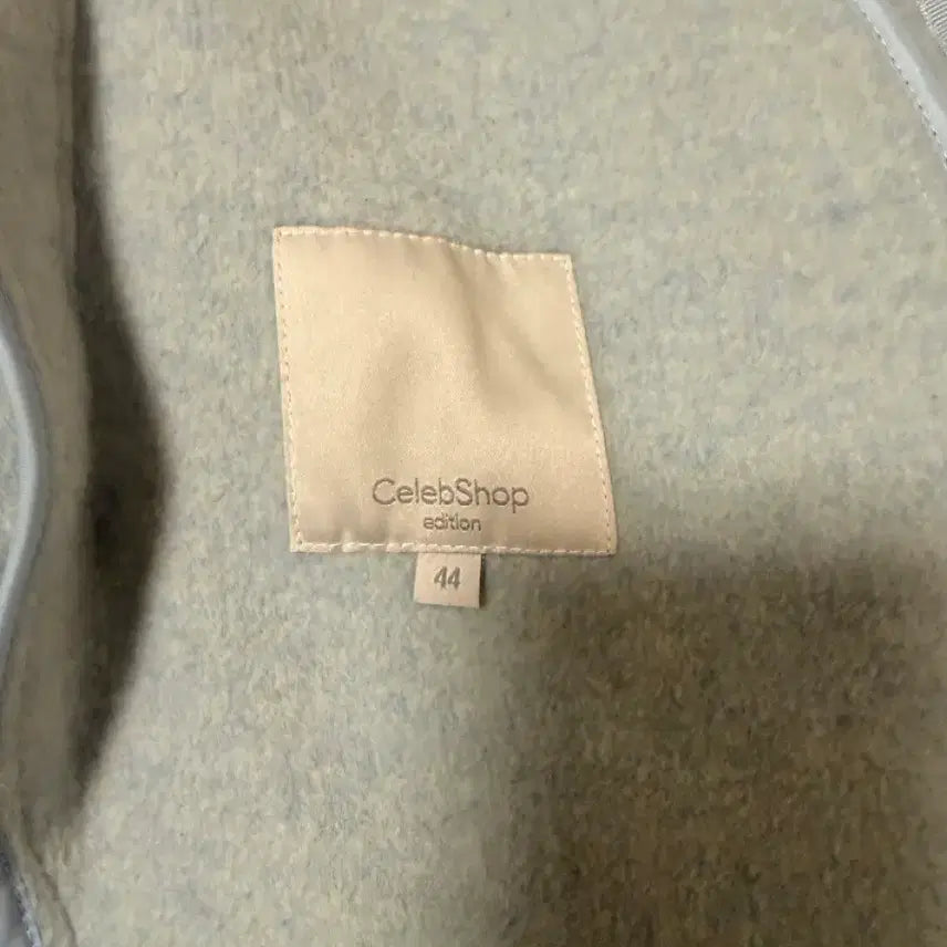 [SOLD OUT] 셀렙샵에디션 모 캐시미어 앙고라 롱 베스트 연블루 44-55