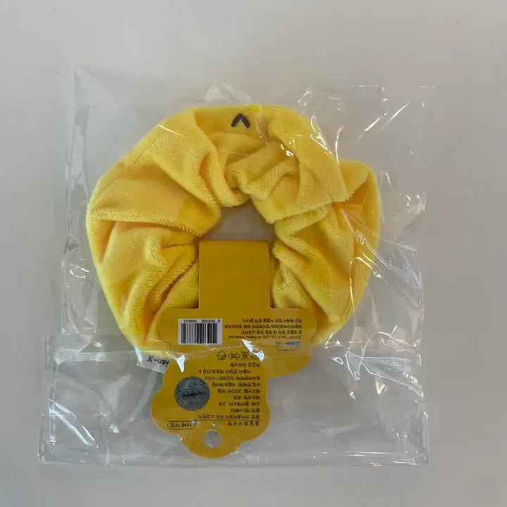 [BUNJANG] Rilakkuma Kiiroitori Scrunchie Hair Tie / 새상품) 키이로이토리 스크런치 곱창밴드 머리끈 리락쿠마 정품
