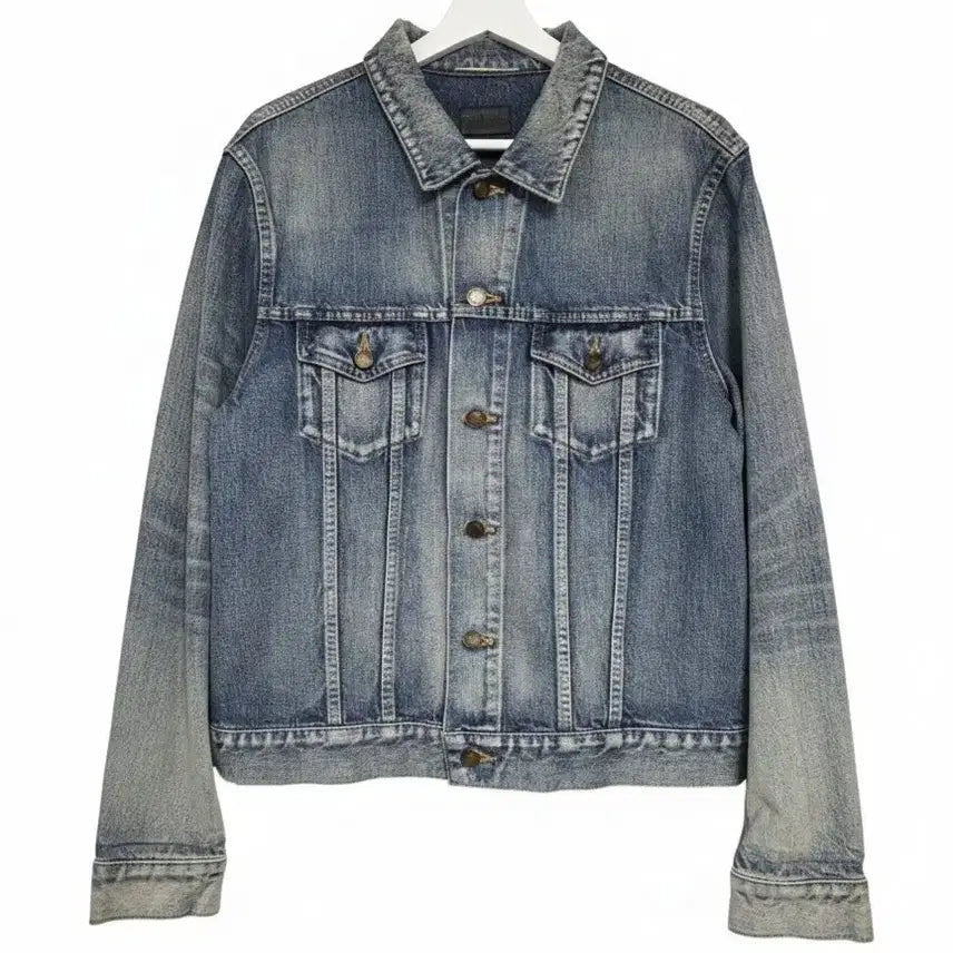 [BUNJANG] Saint Laurent Fitted Denim Jacket / 생로랑 피티드 데님 자켓