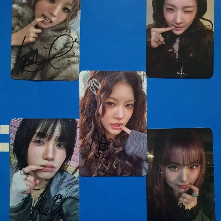 영파씨 VISA 싸인공방포카