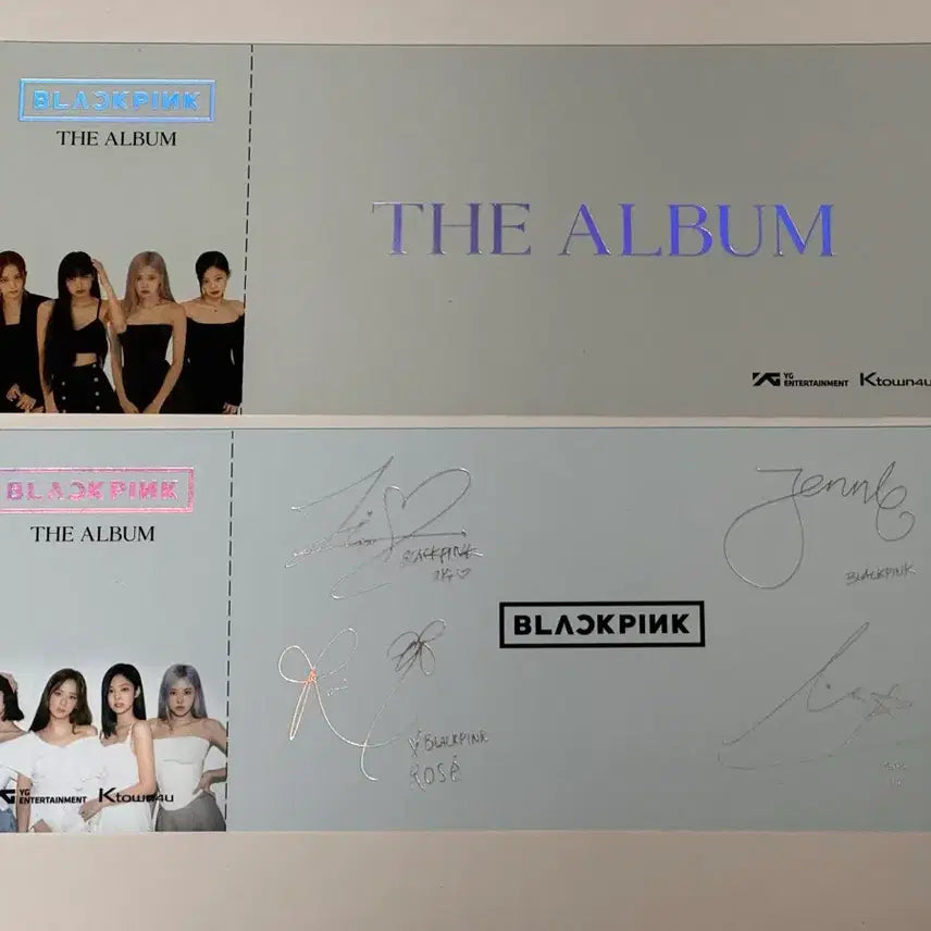 [BUNJANG] BLACKPINK The Album POB Ticket Bundle Set / 블랙핑크 더 앨범 특전 티켓 2종 일괄