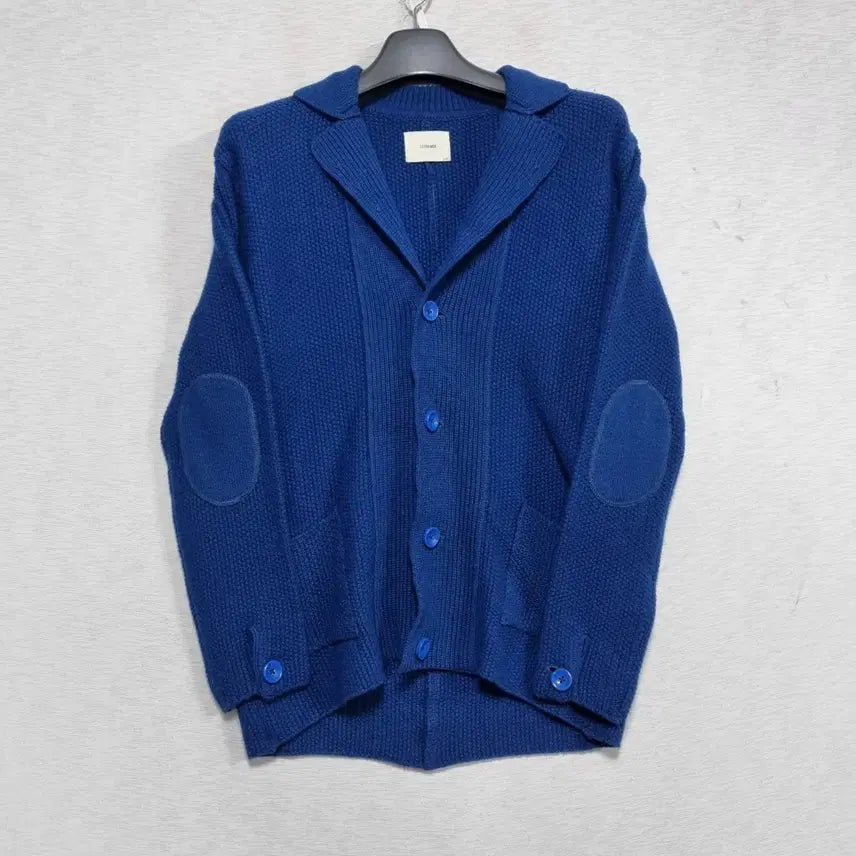 [BUNJANG] T.I For Men Elbow Patch Knit Cardigan / 티아이포맨 엘보패치 니트 가디건 남100ㅡ0212
