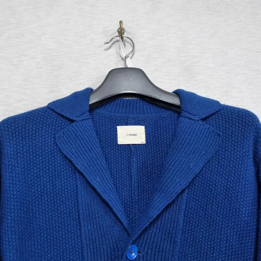 [BUNJANG] T.I For Men Elbow Patch Knit Cardigan / 티아이포맨 엘보패치 니트 가디건 남100ㅡ0212