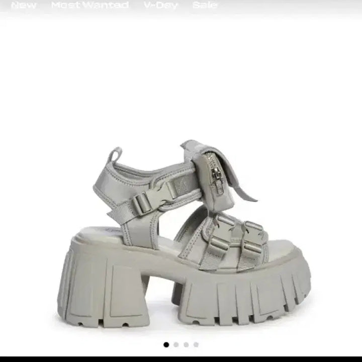[BUNJANG] DOLLSKILL Utopia Platform Sandals Gray / ((새상품)) 돌스킬 DOLLSKILL 유토피아 플랫폼 샌들 그레이