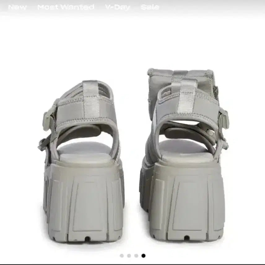 [BUNJANG] DOLLSKILL Utopia Platform Sandals Gray / ((새상품)) 돌스킬 DOLLSKILL 유토피아 플랫폼 샌들 그레이