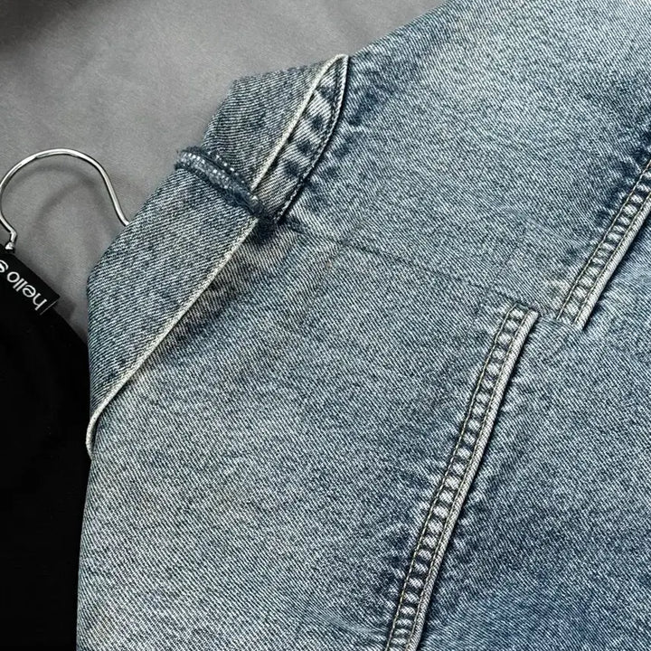 [BUNJANG] Vetements Levi's 17SS Cropped Denim Jacket / 베트멍 리바이스 17ss 크롭 데님