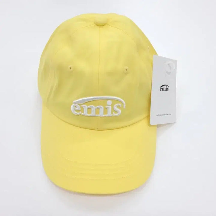 [BUNJANG] EMIS Yellow Ball Cap Hat Unisex / 이미스 볼캡 모자