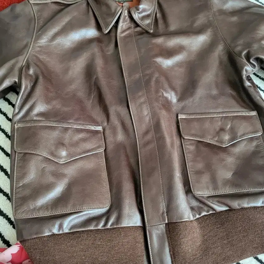 [BUNJANG] Acapella Clothing A2 Cowhide Leather Jacket / 아카펠라클로딩 a2 가죽자켓 카우하이드(암소가죽)44 한정판