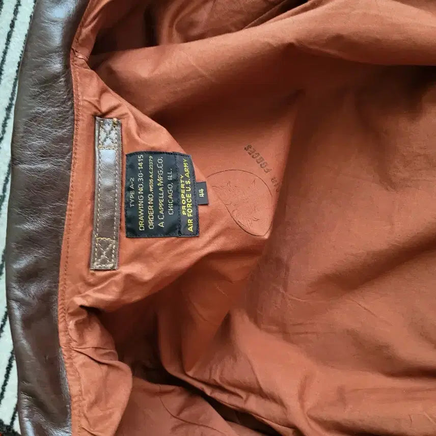 [BUNJANG] Acapella Clothing A2 Cowhide Leather Jacket / 아카펠라클로딩 a2 가죽자켓 카우하이드(암소가죽)44 한정판