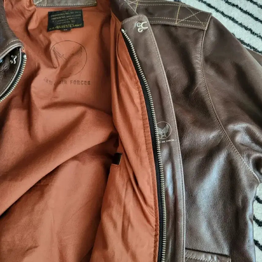 [BUNJANG] Acapella Clothing A2 Cowhide Leather Jacket / 아카펠라클로딩 a2 가죽자켓 카우하이드(암소가죽)44 한정판