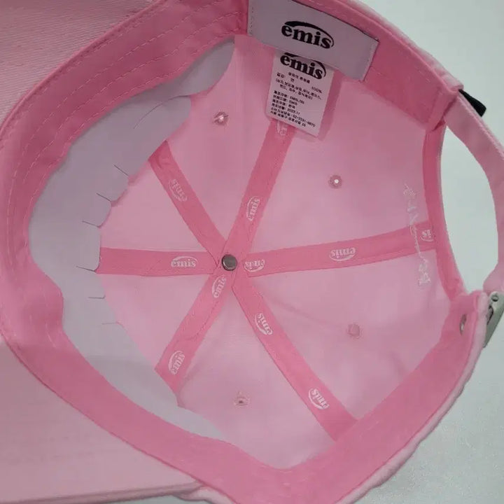 [BUNJANG] Emis Pink Ball Cap Hat / emis 이미스 핑크 볼캡 모자