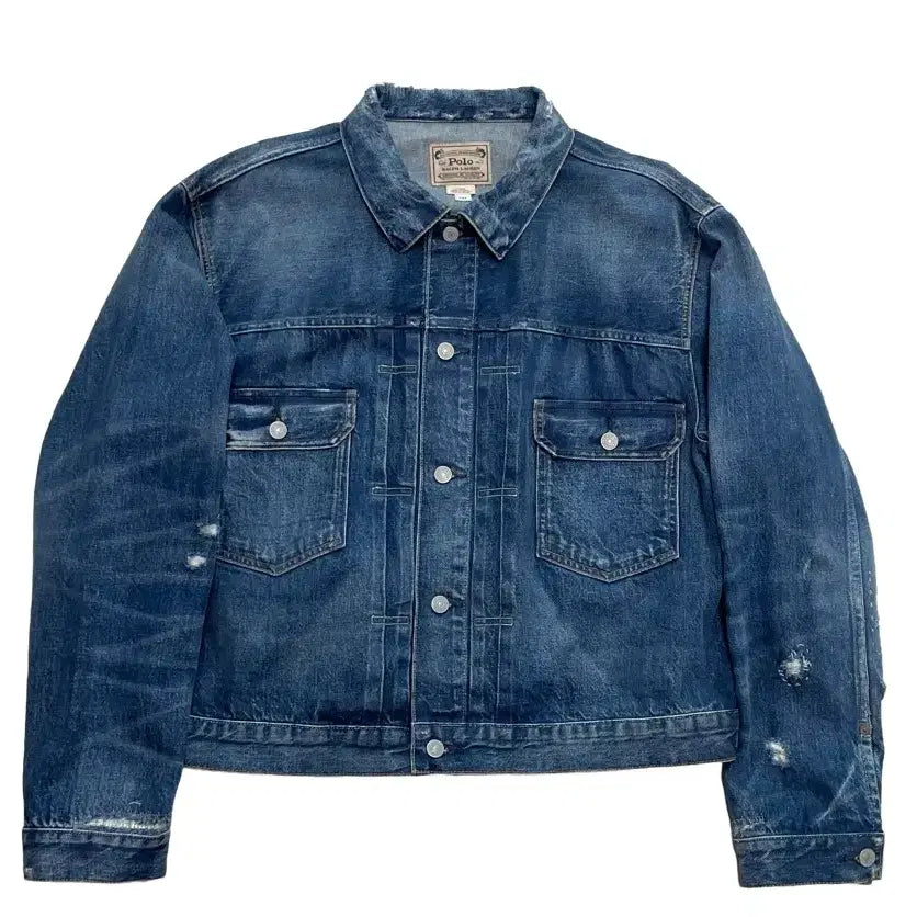 [BUNJANG] Polo Ralph Lauren Denim Jacket XL / 폴로 랄프로렌 데님 청자켓 XL사이즈