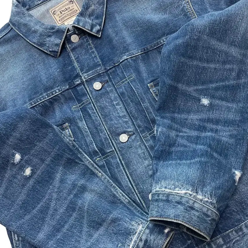 [BUNJANG] Polo Ralph Lauren Denim Jacket XL / 폴로 랄프로렌 데님 청자켓 XL사이즈